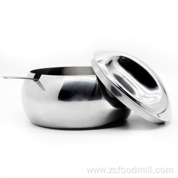 Countertop Stainless Steel Sugar Bowls With Lid Spoon